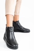 GHETE NEGRE PIELE NATURALA 1PC430