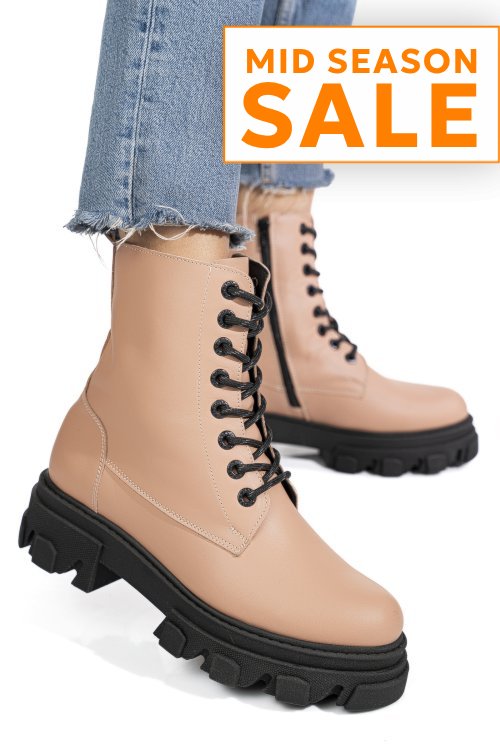Ghete dama piele naturala roz 1s7731