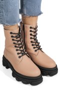 GHETE DAMA PIELE NATURALA ROZ 1S7731