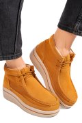 GHETE CAMEL PIELE NATURALA INTOARSA 0SP585
