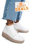 GHETE ALBE PIELE NATURALA 0SP588