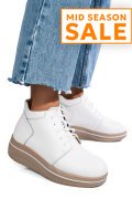 GHETE ALBE PIELE NATURALA 0SP588