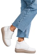 GHETE ALBE PIELE NATURALA 0SP588