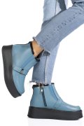 GHETE ALBASTRE PIELE NATURALA TSP6078