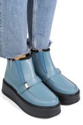 GHETE ALBASTRE PIELE NATURALA TSP6078
