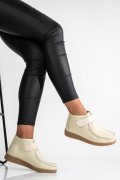 GHETE BEIGE PIELE NATURALA 9SP601-1