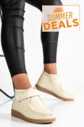 GHETE BEIGE PIELE NATURALA 9SP601-1