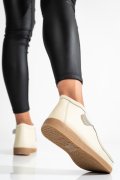 GHETE BEIGE PIELE NATURALA 9SP601-1
