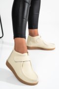 GHETE BEIGE PIELE NATURALA 9SP601-1