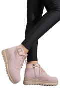 GHETE ROZ PIELE NATURALA INTOARSA 2SP0211A