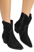 CIZME NEGRE PIELE NATURALA INTOARSA 4S7787