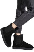 CIZME NEGRE PIELE NATURALA IS771421