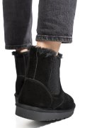 CIZME NEGRE PIELE NATURALA IS771421