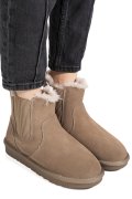CIZME TAUPE PIELE NATURALA IS771421