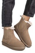 CIZME TAUPE PIELE NATURALA IS771421