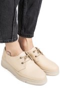 PANTOFI SPORT BEJ PIELE NATURALA 5S77642