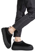 PANTOFI SPORT NEGRI PIELE NATURALA INTOARSA I1401