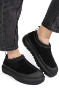 PANTOFI SPORT NEGRI PIELE NATURALA INTOARSA I1401
