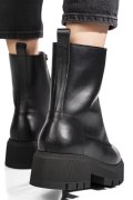GHETE NEGRE PIELE NATURALA 1S7734
