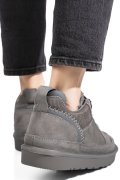 PANTOFI SPORT GRI PIELE NATURALA INTOARSA 1S77204