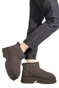 GHETE MARO INCHIS PIELE NATURALA INTOARSA 1S77274