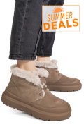 GHETE TAUPE PIELE NATURALA IS771400