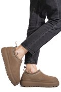 PANTOFI SPORT TAUPE PIELE NATURALA INTOARSA I1401