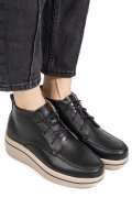 GHETE NEGRE PIELE NATURALA 0SP583