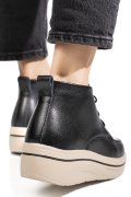 GHETE NEGRE PIELE NATURALA 0SP583
