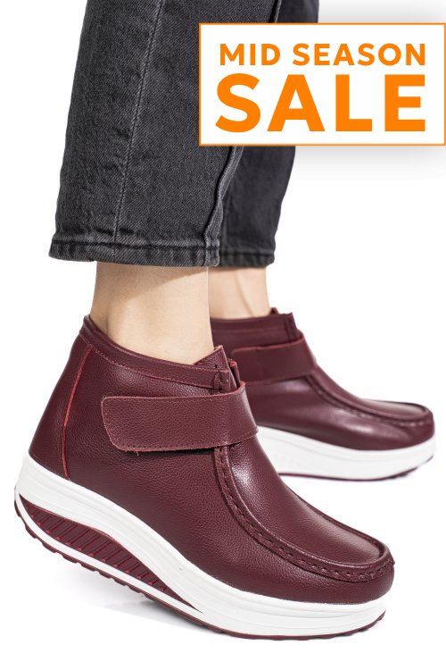 Ghete visinii piele naturala asp386