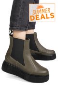 GHETE OLIVE PIELE NATURALA 2PC01L