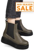 GHETE OLIVE PIELE NATURALA 2PC01L