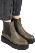 GHETE OLIVE PIELE NATURALA 2PC01L