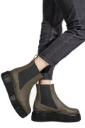 GHETE OLIVE PIELE NATURALA 2PC01L