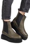 GHETE OLIVE PIELE NATURALA 2PC01L