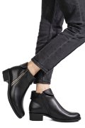 GHETE NEGRE PIELE NATURALA 2PC25LIB