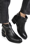 GHETE NEGRE PIELE NATURALA 2PC25LIB