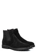 GHETE NEGRE PIELE NATURALA INTOARSA 62290777