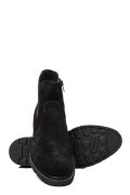 GHETE NEGRE PIELE NATURALA INTOARSA 62290777