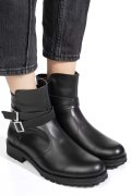 GHETE DAMA PIELE NATURALA NEGRE 0S7780-II