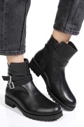 GHETE DAMA PIELE NATURALA NEGRE 0S7780-II