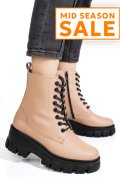 GHETE NUDE PIELE NATURALA 1S7755