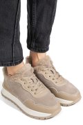PANTOFI SPORT KHAKI PIELE NATURALA FSP001-867