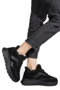 PANTOFI SPORT NEGRI PIELE NATURALA FSP001-876