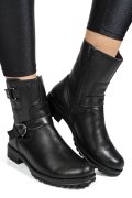 GHETE NEGRE PIELE NATURALA ANNY