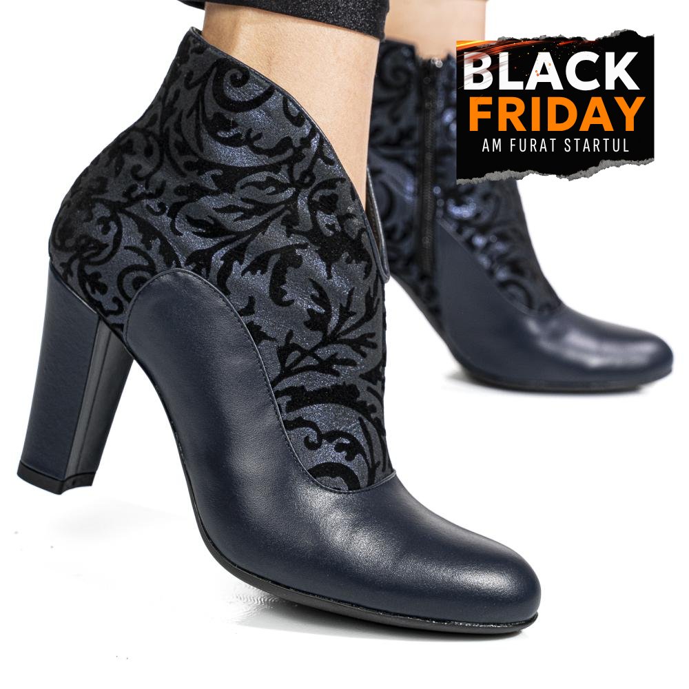 Botine dama cu toc inalt
