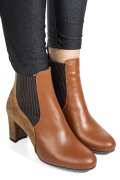 BOTINE DAMA PIELE NATURALA INTOARSA MARO 7S7770NEF