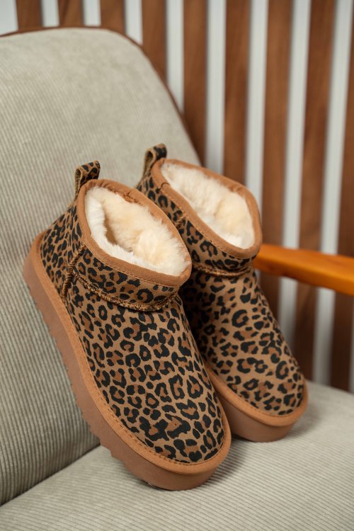 Cizme maro leo piele naturala 0s77955