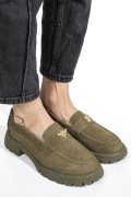 MOCASINI KHAKI PIELE NATURALA INTOARSA 4S77250