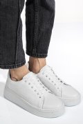 PANTOFI SPORT ALBI PIELE NATURALA 9S77037